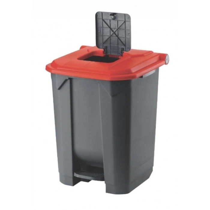 PEDALLI VE TEKERLEKLİ KONTEYNER ANTRASİT (ÇÖP KOVASI) PLANET