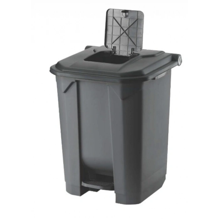 PEDALLI VE TEKERLEKLİ KONTEYNER ANTRASİT (ÇÖP KOVASI) PLANET