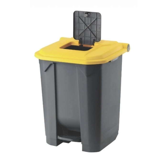PEDALLI VE TEKERLEKLİ KONTEYNER ANTRASİT (ÇÖP KOVASI) PLANET