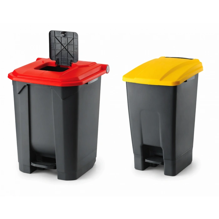 PEDALLI VE TEKERLEKLİ KONTEYNER ANTRASİT (ÇÖP KOVASI) PLANET