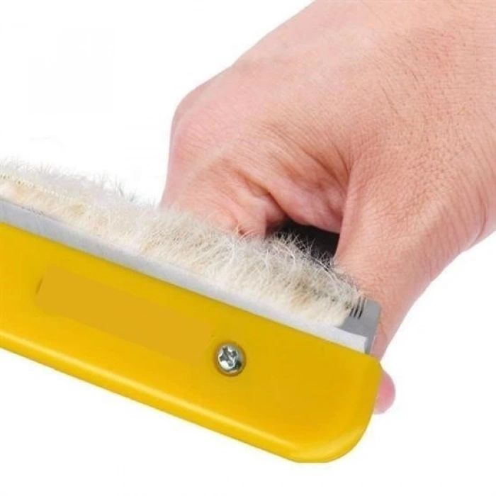 Adshome® 10 cm Kedi Köpek Tarağı Fırçası Tüy Alıcı Toplayıcı Tarak Fırça