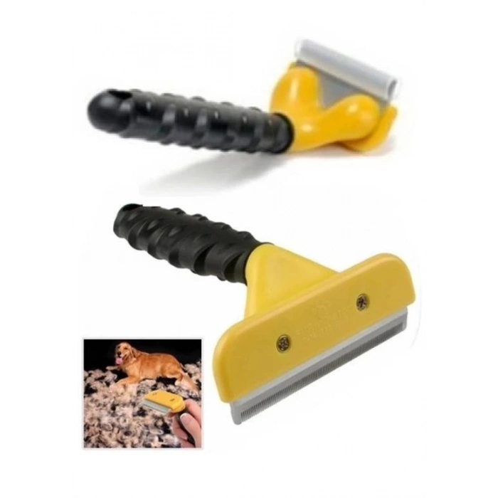 Adshome® 10 cm Kedi Köpek Tarağı Fırçası Tüy Alıcı Toplayıcı Tarak Fırça