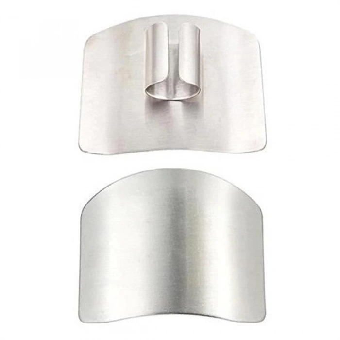 Adshome® 2li Metal Parmak Koruyucu Hızlı ve Güvenli Kesme Paslanmaz Çelik Koruyucu Aparat