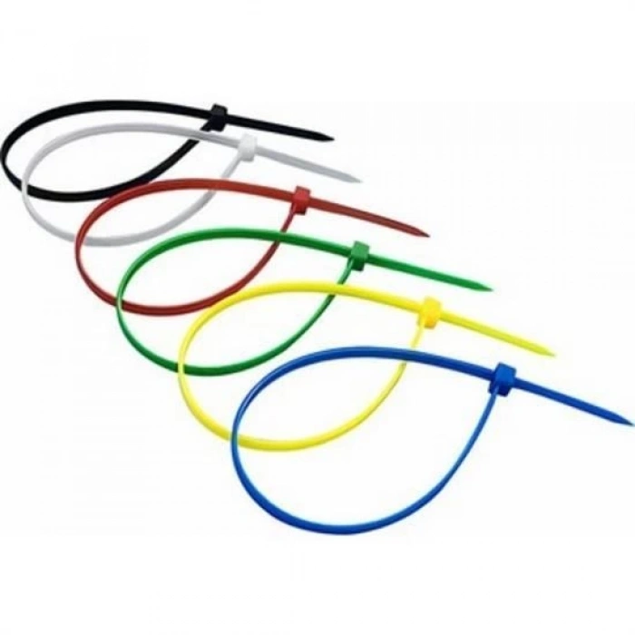 Adshome® 30 Parça Plastik Kablo Kelepçe Seti Kablo Düzenleyici Bağlama Bantları