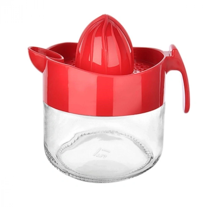 Adshome® 300ml Cam Hazneli Pratik Limon Narenciye Sıkacağı KC-405