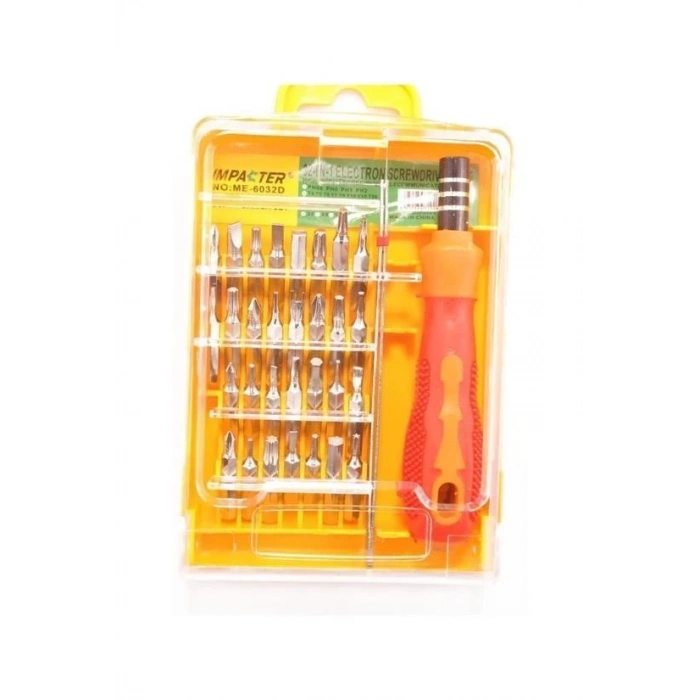 Adshome® 32 Parça Cep Telefonu Pc Tablet Mini Tornavida Seti Tamir Takımı