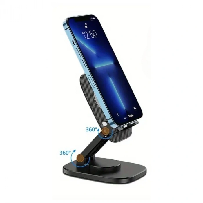 Adshome® 360 Döner Masaüstü Mobil Telefon Tutucu Standı