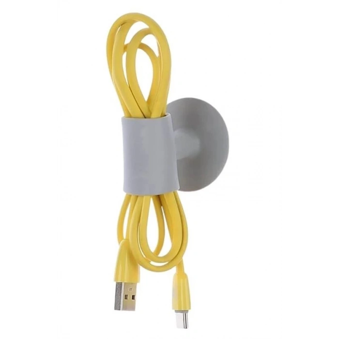 Adshome®  4 Adet Çok Amaçlı Vakumlu Kapı Stoperi,Kablo Organizeri,Telefon Sabitleyici