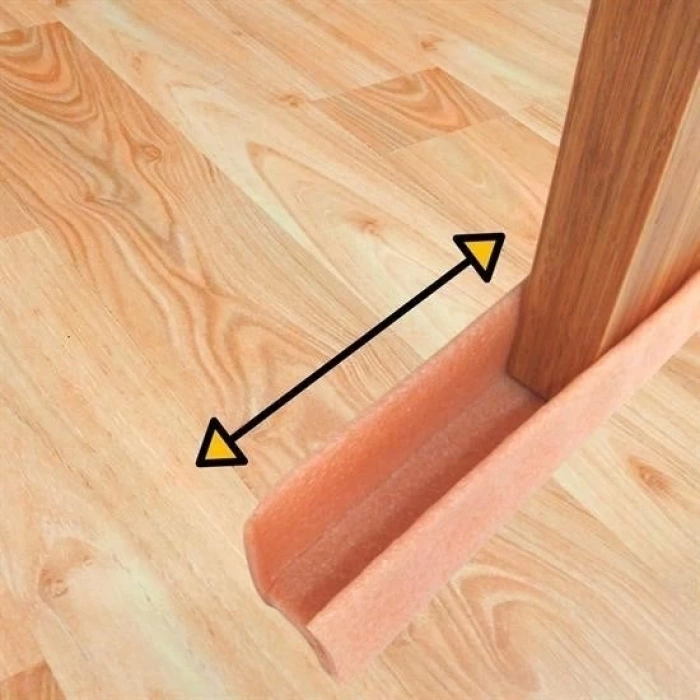 Adshome®  4 Adet Kapı Toz Rüzgar Önleyici Isı Yalıtımı Sağlayan Sızdırmaz Strafor