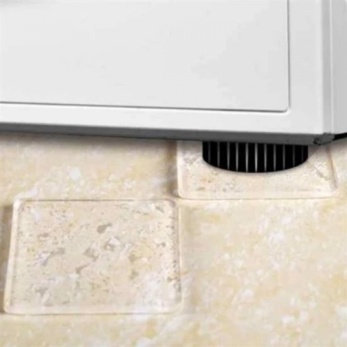 Adshome® 4 Adet Silikon Şeffaf Koltuk Mobilya Masa Beyaz Eşya Yazıcı Koruyucu Kaydırmaz  Dayanıklı Pe