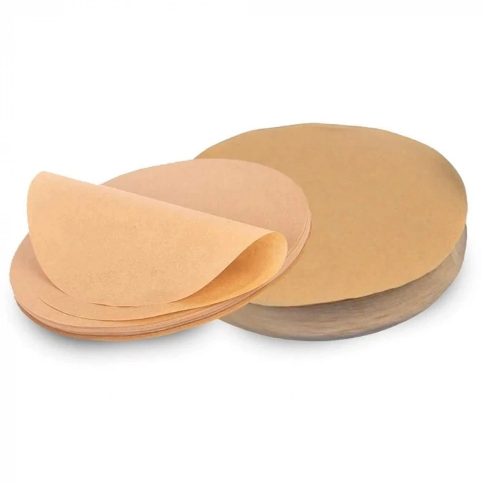 Adshome® 50 Adet Air Fryer Pişirme Kağıdı Yağ Geçirmez  21,5 cm Yuvarlak Model XXL Model Uyumlu