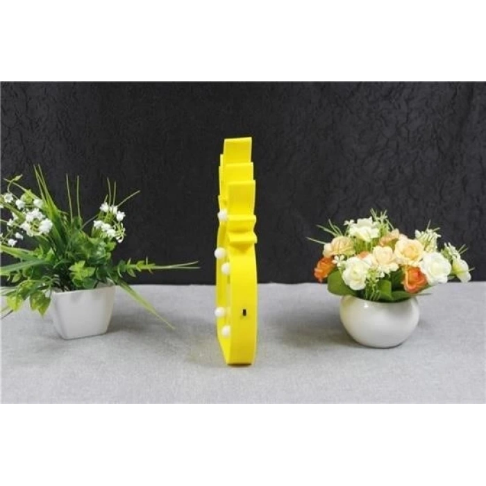 Adshome® Ananas Şeklinde Ledli Dekoratif Eğlenceli Çocuk Gece Lambası