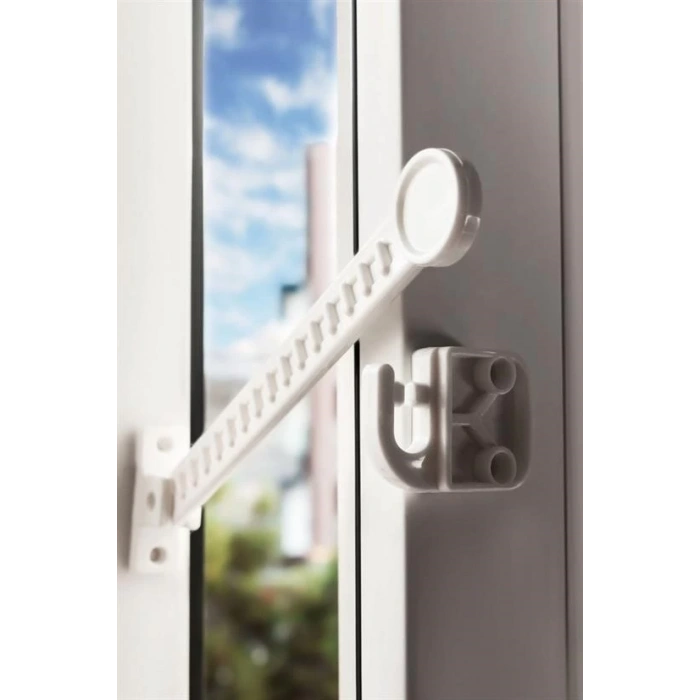 Adshome® Bebek Çocuk Evcil Hayvan Güvenlik Ayarlanabilir Koruyucu Pencere Havalandırma Kilidi