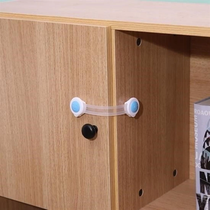 Adshome® Bebek ve Çocuklar İçin Dolap Çekmece Emniyet Güvenlik Kilidi