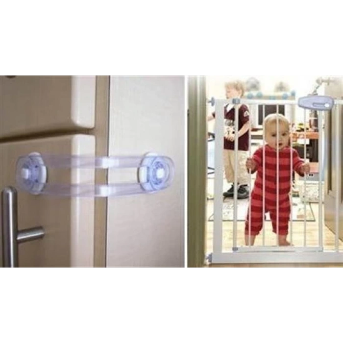 Adshome® Bebek ve Çocuklar İçin Dolap Çekmece Emniyet Güvenlik Kilidi