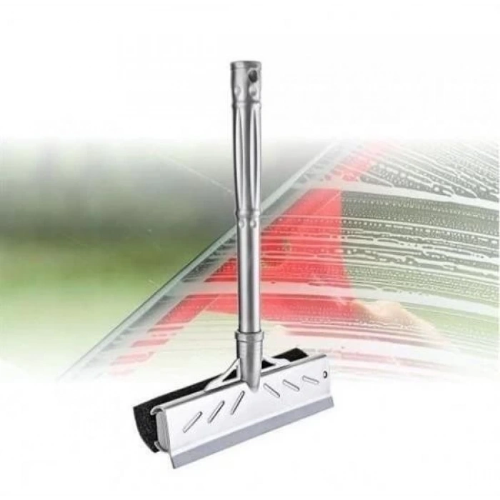 Adshome® Çift Taraflı Parfüm Kokulu Süngerli Pratik Cam Silme Aparatı