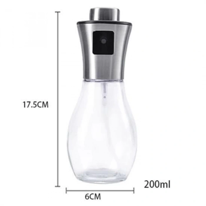 Adshome® Çok Amaçlı Spreyli Sızdırmaz Cam Şişe Yağdanlık Limon Sirke Sos Püskürtücü Dağıtıcı Sprey