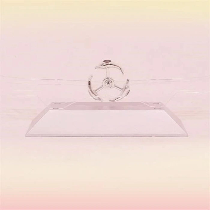 Adshome® Dekoratif Masa Üstü Obje Manyetik Kinetik Orbital Dönen Yunuslar