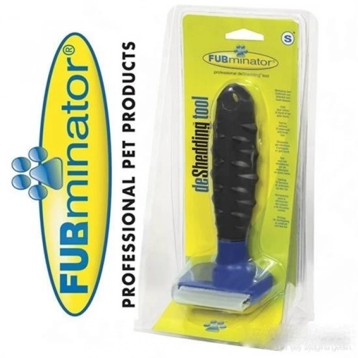 Adshome® Fubminator Kedi Köpek Tüy Toplama Tarağı  Kaşıma Aparatı 4,5 Cm