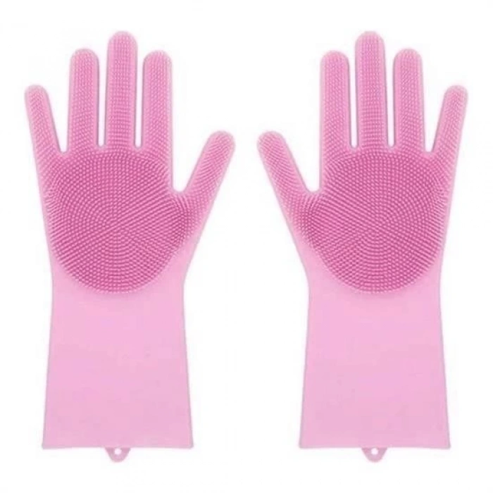 Adshome® Isıya Dayanıklı Pratik Sihirli Silikon Bulaşık Yıkama Eldiveni