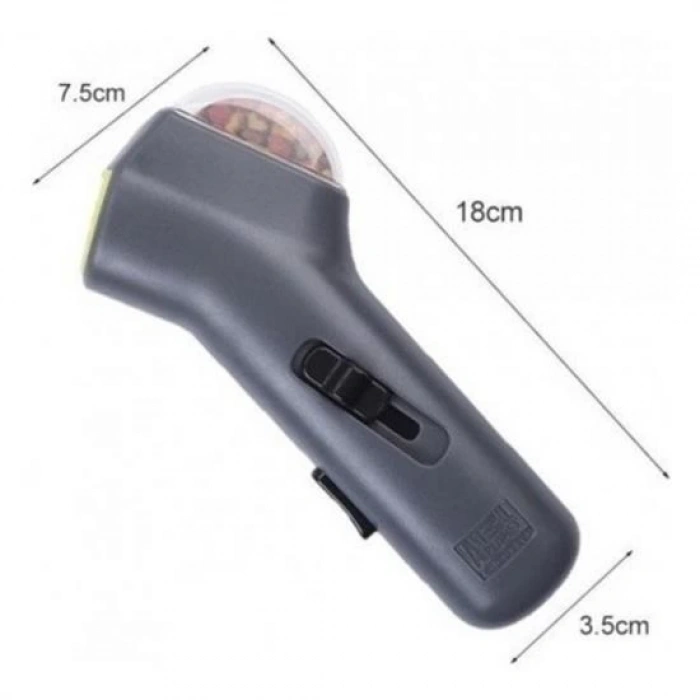 Adshome® Kedi ve Köpekler İçin Hazneli Mama Fırlatma Oyuncağı Yem Atıcı Aparat