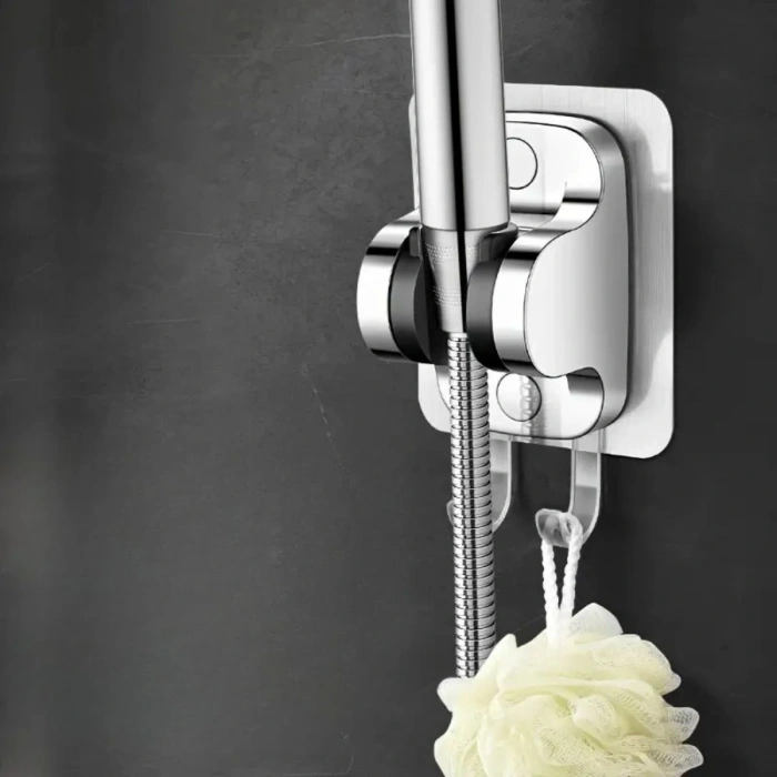 Adshome® Kendiliğinden Güçlü Yapışkanlı Askılı Duş Başlık Tutucu