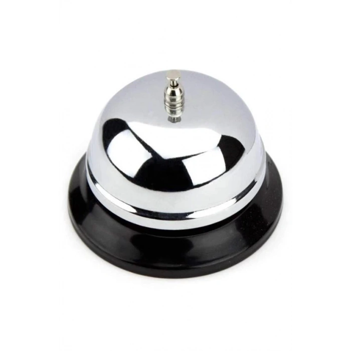 Adshome® Masaüstü Dekoratif Otel Resepsiyon Görevli Çağırma Zili Çanı