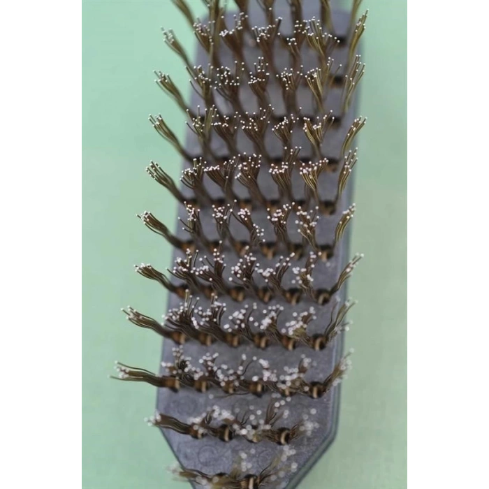 Adshome® Metal Tel Fırça Plastik Saplı Pas Kir Sökme Temizleme Fırçası