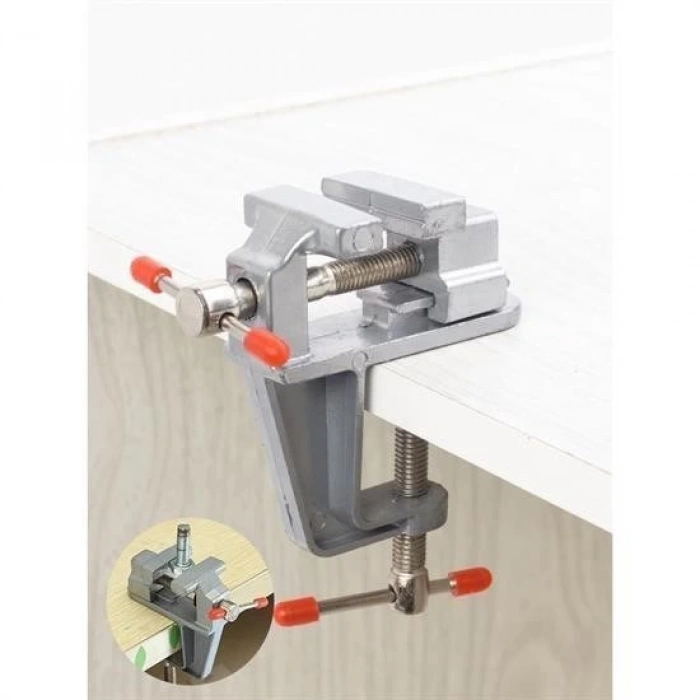 Adshome® Mini Masa Tezgah Hobi Mengenesi Sabitleme Sıkıştırma Aparat 30mm