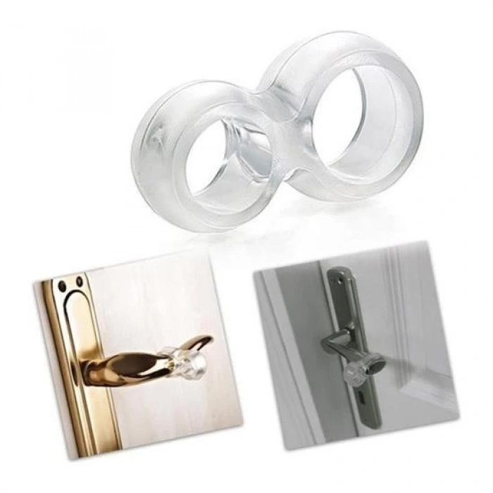 Adshome® Silikon Kapı & Pencere Vurma Önleyici Stoper Kapı Tamponu 4 Adet