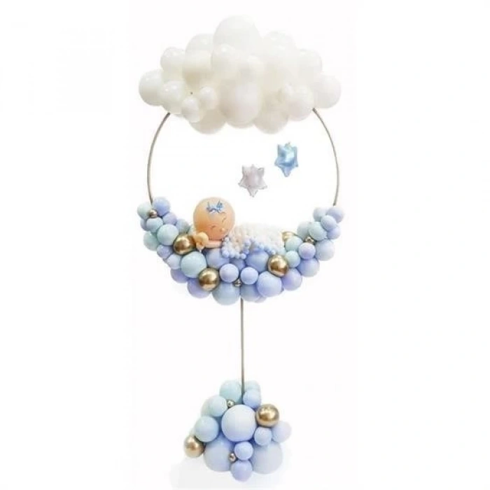 Adshome® Sticker Damla Model Çift Taraflı Yapışkan Balon Yapıştırıcısı