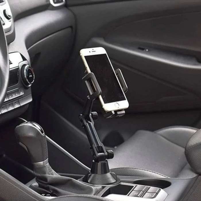 Adshome® Teleskopik Araç Bardak Yerine Giren Telefon Tutucu
