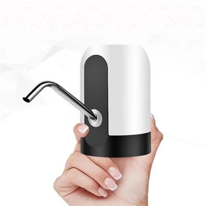 Adshome® Usb ile Şarj Edilebilir Elektrikli  Otomatik Damacana Su Pompası