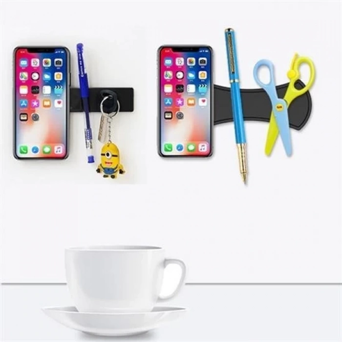 Adshome® Yeni Nesil Nanotech Güçlü Yapıştırıcı Cep Telefonu Tutucu Pad