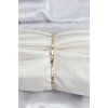 14K Gold Renk Kaplama Minimal Zincir Model CM Kadın Bileklik