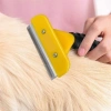 Adshome® 10 cm Kedi Köpek Tarağı Fırçası Tüy Alıcı Toplayıcı Tarak Fırça