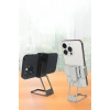 Adshome®  360 derece Dönen Tüm Telefon Tipleri İle Uyumlu Metal Telefon Standı Braket