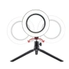 Adshome® 8inç 20cm Youtube Instagram Tiktok Selfie  Stüdyo Video Fotoğraf Ring Light  Tripod Led Halk