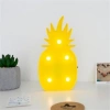 Adshome® Ananas Şeklinde Ledli Dekoratif Eğlenceli Çocuk Gece Lambası