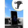 Adshome®  Araç İçi Klima Izgarasına Takılabilen Plastik Oto Telefon Tutucu Gravity