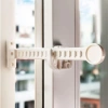Adshome® Bebek Çocuk Evcil Hayvan Güvenlik Ayarlanabilir Koruyucu Pencere Havalandırma Kilidi