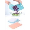 Adshome® Bükülebilir Esnek Kesme Matı Meyve Sebze Doğrama Kesme Tahtası 20x30 cm