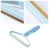Adshome® Çift Taraflı Elbise Kazak Plastik Kumaş Tüy Alma ve Tiftik Temizleyici Toplayıcı Taşınabilir