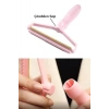Adshome® Çift Taraflı Elbise Kazak Plastik Kumaş Tüy Alma ve Tiftik Temizleyici Toplayıcı Taşınabilir