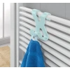 Adshome® Hang it Pratik Kolay Taşımabilir Havlupan 2 Kancalı Banyo Askısı