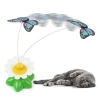 Adshome® Hareketli Dönen Kelebek - Kedi Oyuncağı ( Pille Çalışır)