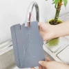 Adshome® Lavabo İçin Silikon Esnek Mat Musluk Sapı Damlama Tutucu Raf Mutfak Tezgahı Sıçrama Koruma