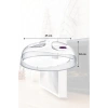 Adshome® Mikrodalga Fırın Koruyucu Sızdırmaz Gıda Koruyucu Dayanıklı Yiyecek Isıtma Kapağı