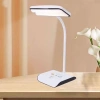 Adshome® Şarjlı Oynar Esnek Başlıklı Dokunmatik 3 Farklı Modda Yanan Kaymaz Taban LED Masa Lambası
