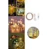 Adshome® Yılbaşı ve Özel Konsept Dekorasyon 5 Mt USB Bağlantılı Led Işık